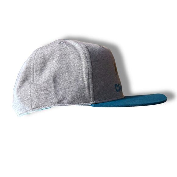 Pokemon Ball Cap Youth Charizard Gray and Teal Unworn Flat Brim Snapback OSFM - Picture 4 of 7